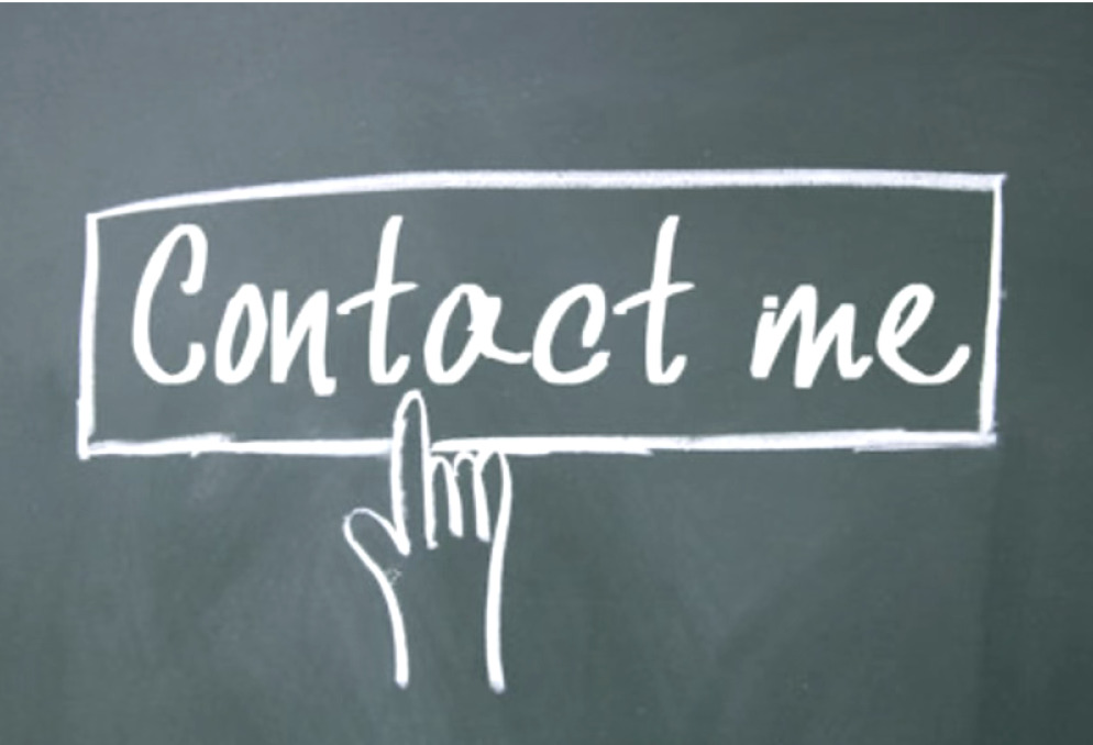 A meme to contact me